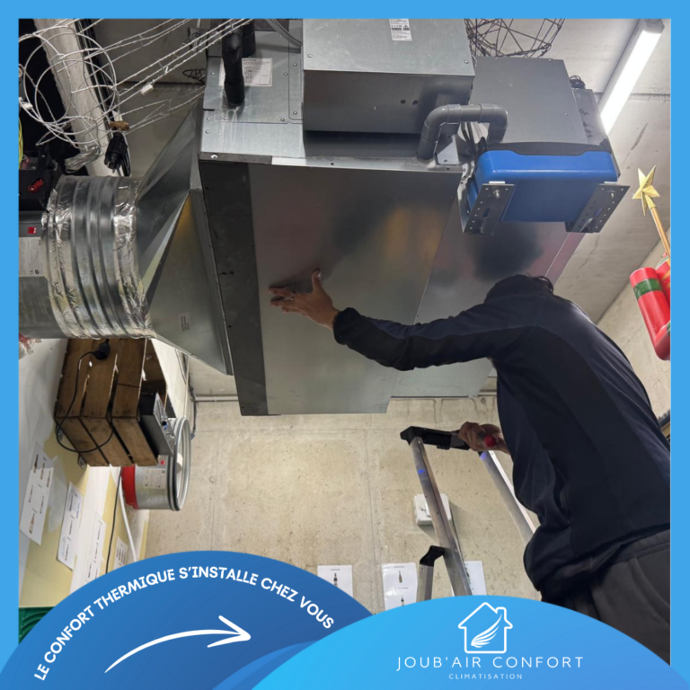 Entretien de la climatisation gainable et des gaines rigides du bar MYBEERS, Meyzieu